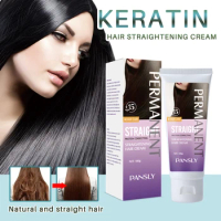100ml Professional Keratin Smoothing Hair Treatment Repair Damaged Hair Permanent Hair Straightening Cream Hair Care Product
