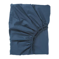 ULLVIDE 單人床包, 深藍色, 90x200 公分