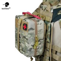 Tactical Medical Pouch Rip Away IFAK EMT Emergency Kits Storage MOLLE Compatible EDC Outdoors Sport Airsoft Hiking Hunting Bag