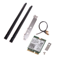 Killer1650i DualBand Wifi 6 Card 2.4/5Ghz Frequency 2400Mbps Wireless Card AX201 AX201NGW for Windows 10
