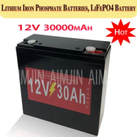 12V 30AH LiFePO4 Battery 12v lifepo4 Battery 30AH, Battert 12v Lithium iron Ohosphate Battery 12v lithium