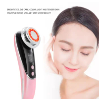 Hot Selling Constant 45℃ Warming Cleaning Photon Skin Rejuvenation Face Lifter Messager Importing Essence Beauty Apparatus