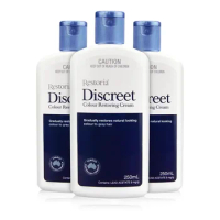 1 Pc Original Restoria Discreet Colour Restoring Cream Lotion Hair Care 250ml Reduce Grey Hair for Men and Women