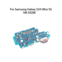 org USB Charge Port Jack Dock Connector Charging Board Flex Cable For Samsung Galaxy S24 Ultra 5G SM-S928E