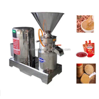 Peanut butter Making Machine stainless steel Sesame paste Colloid Mill Tahini Grinder Chilli Sauce Grinding Machine Price