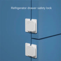 2/4/8/10Pcs Child Safety Lock for Baby Anti-pinch Hands Cabinet/Door/Drawer/Refrigerator Lock Household Safety Protection Supply