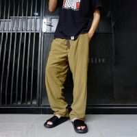 (DISKON SPESIAL LIVE) Celana Panjang Corduroy Unisex Longgar Loose Jogger Celana Santai Sporty Fashi