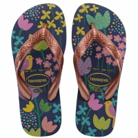 havaianas 哈瓦士 巴西人字拖 兒童款 Flores 花朵 涼鞋 拖鞋 夾腳拖 海灘鞋＊夏日微風＊