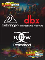 Cutting Sticker Box Hardcase Sound System dbx dan rdw .Stiker Variasi Audio behringer