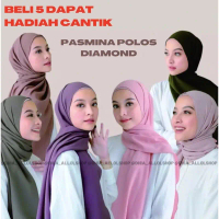 PASHMINA POLOS DIAMOND. KERUDUNG DIAMOND. PASHMINA POLOS. PASHMINA MURAH. COD