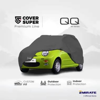 Sarung Mobil Chery QQ / Cover Mobil Chery QQ Polyester Premium CoverSuper Superior Hitam
