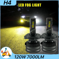 H4 lampu led mobil avanza LED Headlamp Mobil /2Pcs 6000k/3000k Lampu Led H4 Super Terang 7000LM