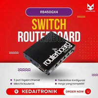 Mikrotik RB450Gx4 Router Indoor Routerboard RouterOS 5 Port RB 450Gx4