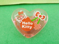 【震撼精品百貨】Hello Kitty 凱蒂貓 造型夾-愛心粉色 震撼日式精品百貨