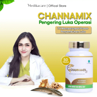 Medikacare Channamix Kapsul Kutuk Extrak Ikan Gabus Dan Royal Jelly | Membantu Proses Penyembuhan Lu