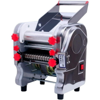 備貨充足🔥電動壓面機壓麵機家用小型不銹鋼面條機全自動多功能商用揉面搟面皮麵條機