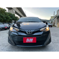 2018年 最新款Toyota Vios 1.5 經典版 雲河灰 超貸 找錢 實車實價 全額貸 一手車 女用車 非自售