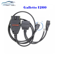 OBD2 Scanner Galletto 1260 ECU Chip Tuning Scanner With FTDI Chip EOBD/OBDII Flasher Galletto 1260 ECU Chip Tuning Interface