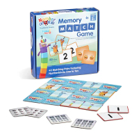 Hand2Mind Numberblocks Memory Match Game Educational Number Matching Game, Permainan Mencocokkan Pa