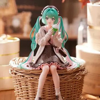 Judai Original Furyu Noodle Stopper VOCALOID Hatsune Miku Autumn Date PVC Action Figure Model Doll Toys
