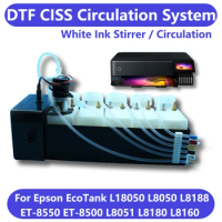 CISS Ink System For Epson DTF ET8550 CISS For Epson 8550 L8050 L18050 DTF Modify Ink Kit For Epson W