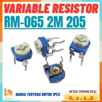 RM065 Variable resistor trimpot potentio meter 2Mega ohm 205