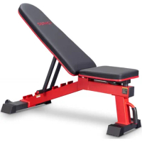 DERACY Adjustable Weight Bench for Full Body Workout, Incline and Decline Weight Bench for Indoor Workout, Home Gym