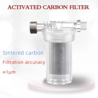 1PC Purifier Output Universal Shower Filter activated carbon Shower Strainer Faucet Water Heater Purification Kitchen Bathroom