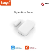 Tuya Smart Home Zigbee Gateway Hub Door/Window Sensor ,Security Alarm Kits Works Alexa,Google