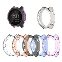 Protective TPU Case Cover for Garmin Forerunner245M for Garmin Forerunner245 Smartwatch Dial Protective Case Shockproof Shell