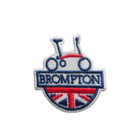 Iron Patch Sepeda Brompton Patch Badge