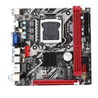 1 Piece B75-MS DOR3 Motherboard WIFI Support 24Pin LGA 1155 Motherboard Support Wifi Desktop Computer Mainboard For PC Gaming