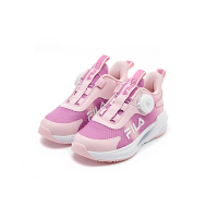 FILA KIDS 大童慢跑運動鞋-粉 3-J843Y-515