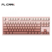 FL·ESPORTS MK870 Wireless Mechanical Keyboard 87 Keys Hot-Swappable RGB Lighting Gaming Keyboards for Microsoft Windows