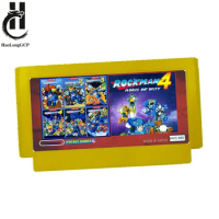 Remix 8 bit game card collection 73 in 1 for rockman megaman 60 pin fc game cartridge video game console cassette