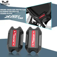 Motorcycle 25mm Crash Bar Bumper Engine Guard Protection Decorative Block 2022 2023 FOR HONDA XADV 750 X-ADV 750 XADV750 X ADV