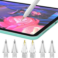 Replacement Tips for Apple Pencil 1 2 Compatible Gen IPad Pro Pencil IPencil Nib for IPad Pencil 1 /Pencil 2 St Gold Silver Tip