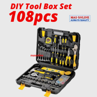 12-piece Tool Box Set Household Hand Tools Multifunctional DIY Tool Box Spanner Set Repairing Set Sc
