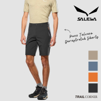 SALEWA PUEZ TALVENO DST SHORTS 男 多功能軟殼短褲(夏季輕量防風快乾 運動短褲 軟殼褲)