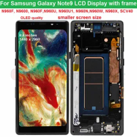 oled quality 6.4''for Samsung Galaxy Note9 display with touch screen digitizer Assembly for samsung Note 9 lcd N960F, N9600 lcd