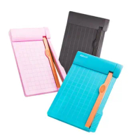 KW-trio 13095 Paper Trimmer Scoring Board 7 in 1 Craft Paper Cutter Blades  Scoring Tool with Paper Folding for Making Photo