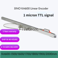 1um TTL SINO KA-600 1500 1600 1700 1800 1900 2000 2100 2200mm DRO Linear Glass Scale KA600 0.001mm Optical Encoder Lathe Milling