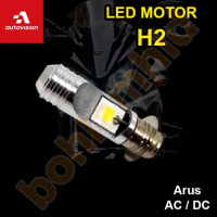 LED Motor Autovision H2 Vario 110 Techno Lampu Putih H6 M5 T19 AC DC