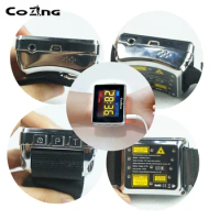 650nm Laser Therapy Wrist Apparatus Watch LLLT Treat Cholesterol Hypertension Cerebral Diabetes Thrombosis Physiotherapy Health