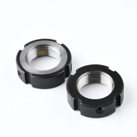 R-Type F-Type Radial Precision Lock Nut Screw Nut Stopper Anti-Loosening Locking Bearing Nut Quick B