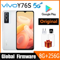 Global firmware VIVO Y76S smartphone Android 5G Unlocked 6.58 inch 8GB RAM 256GB ROM All Colours in Good Condition