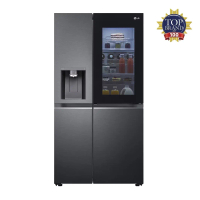 LG Kulkas Side by Side GC-X257CQEW 617L InstaView Door-in-Door LinearCooling DoorCooling+ UVnano Dis