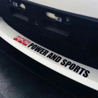 car sticker HKS power and sport body bumper windshield 45cm x 4cm