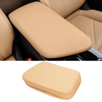 aimey สำหรับ Geely Atlas รุ่นที่ 2 ฝาครอบคันเกียร์รถยนต์ ฝาครอบกล่องที่วางแขน ฝาครอบคันเกียร์เย็บมือ