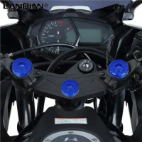 Motorcycle Accessories CNC Front Fork Cover Center Cap For YAMAHA MT-03 ABS RACE 2016 2017 2018 2019 MT03 MT25 ABS MT 03 MT-25